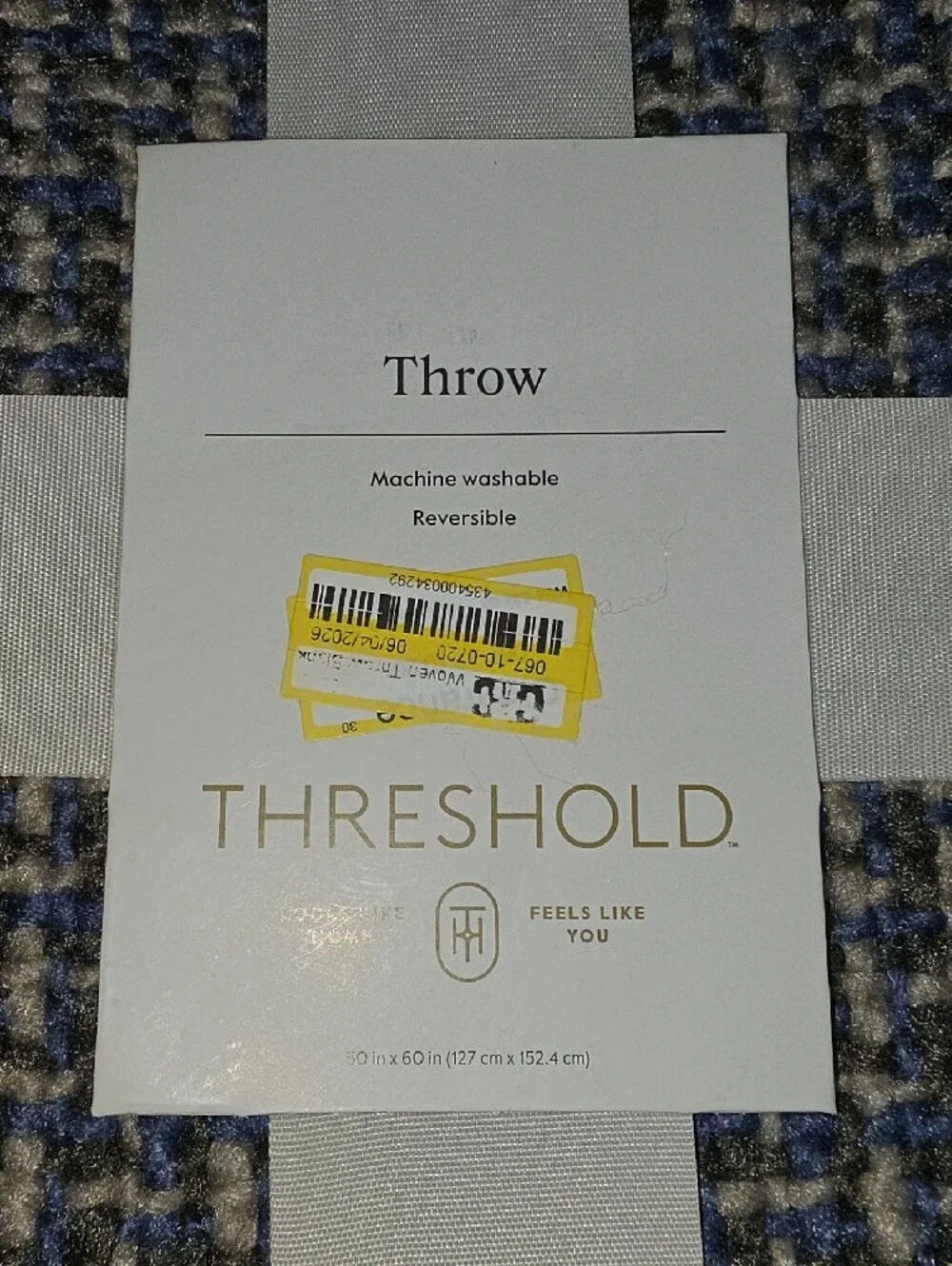 Threshold cozy woven